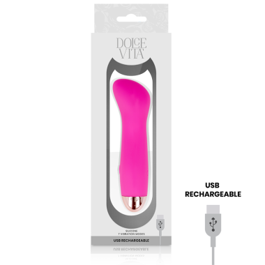 VIBRATEUR RECHARGEABLE ONE ROSE 7 VITESSES