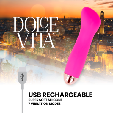 VIBRATEUR RECHARGEABLE ONE ROSE 7 VITESSES