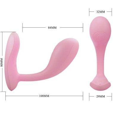 APPLICATION BAIRD G-SPOT 12 VIBRATIONS RECHARGEABLE ROSE