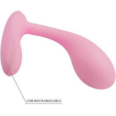 APPLICATION BAIRD G-SPOT 12 VIBRATIONS RECHARGEABLE ROSE