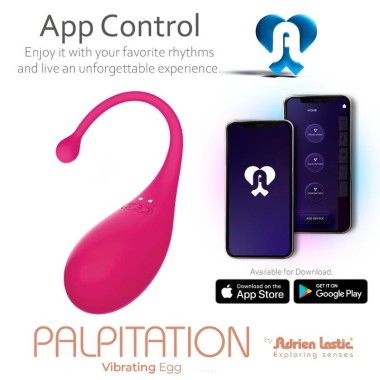 OEUF VIBRANT PALPITATION ROSE - APPLICATION GRATUITE