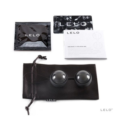 LUNA BEADS NOIR BALLES DE KEGEL