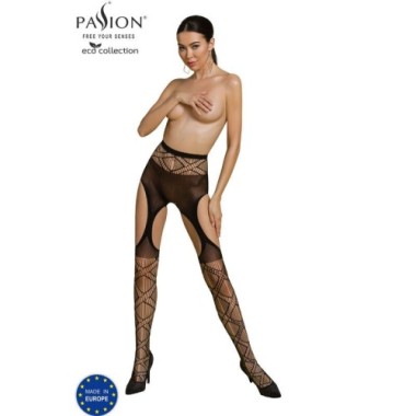 PASSION - BODYSTOCKING ECO COLLECTION ECO S005 NOIR