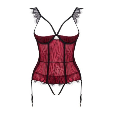 OBSESSIVE - NISSA CORSET Y THONG XS/S