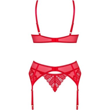 INGRIDIA ENSEMBLE DEUX PIÈCES SANS CROCHLES ROUGE M/L