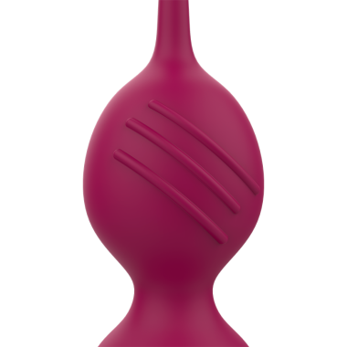 BALLES DE KEGEL VIBRANTES RECHARGEABLES NISHA ORCHIDÉE