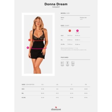 BABYDOLL DONNA DREAM XS/S