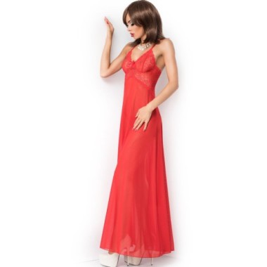 CR 3883 BABYDOLL LONG ROUGE S/M