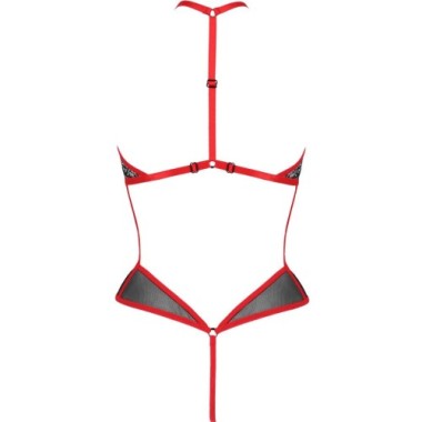 SATARA CORPS LIGNE ÉROTIQUE ROUGE S/M