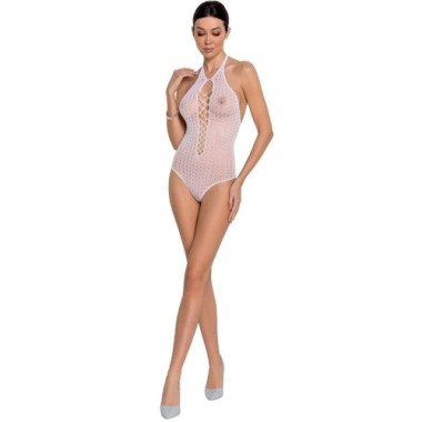 FEMME BS088 BODYSTOCKING BLANC TAILLE UNIQUE