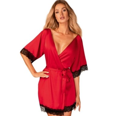 SENSUELIA PEIGNOIR ROUGE XXL