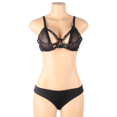 QUEEN LINGERIE - ENSEMBLE DEUX PIÈCES S/M